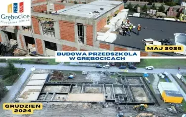 budowa przedszkola -grebocice