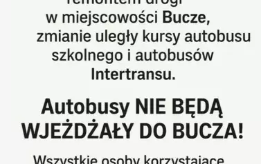Zmiana rozkładu jazdy