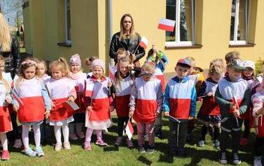 Dzieci z oddziału Biedronek