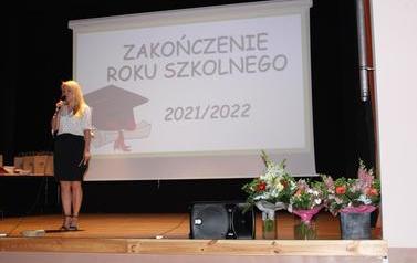 Pani Gosia wita zgromadzonych gości