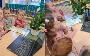Dzieci z oddziału Biedronek podczas zajęć- Odetchnij z ulgą (2)