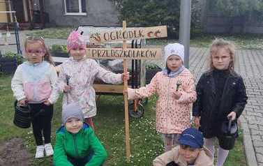 Warzywniak dzieci z oddział&oacute;w Mr&oacute;wki i Pszcz&oacute;łki 37