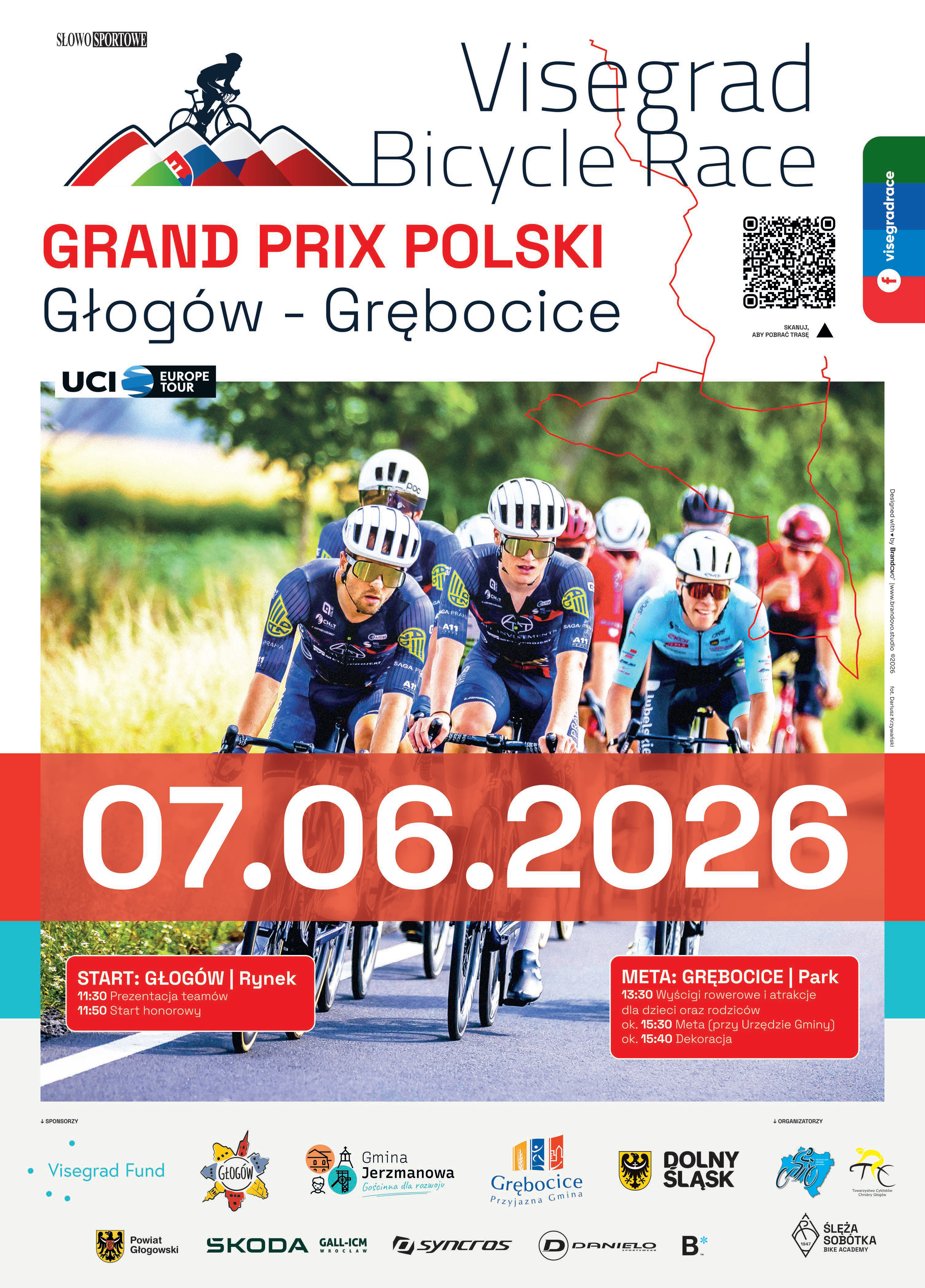 2026-06-07 Visegrad 4 Bicycle Race - plakat i&nbsp;program