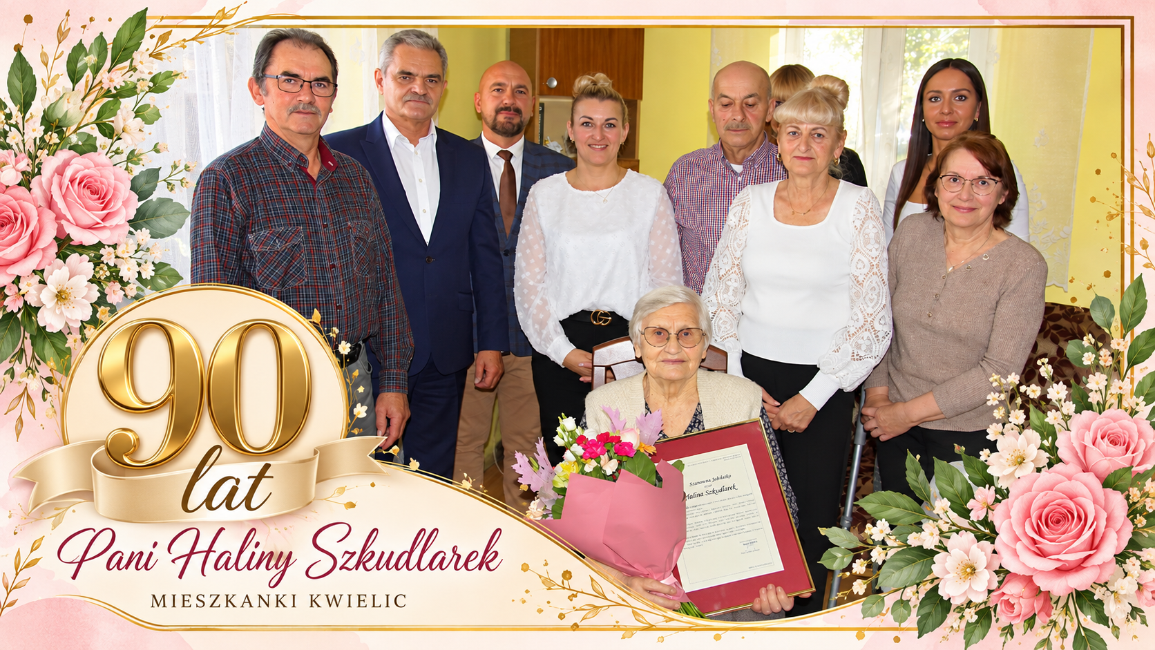 Jubileusz 90-lecia Haliny Szkudlarek