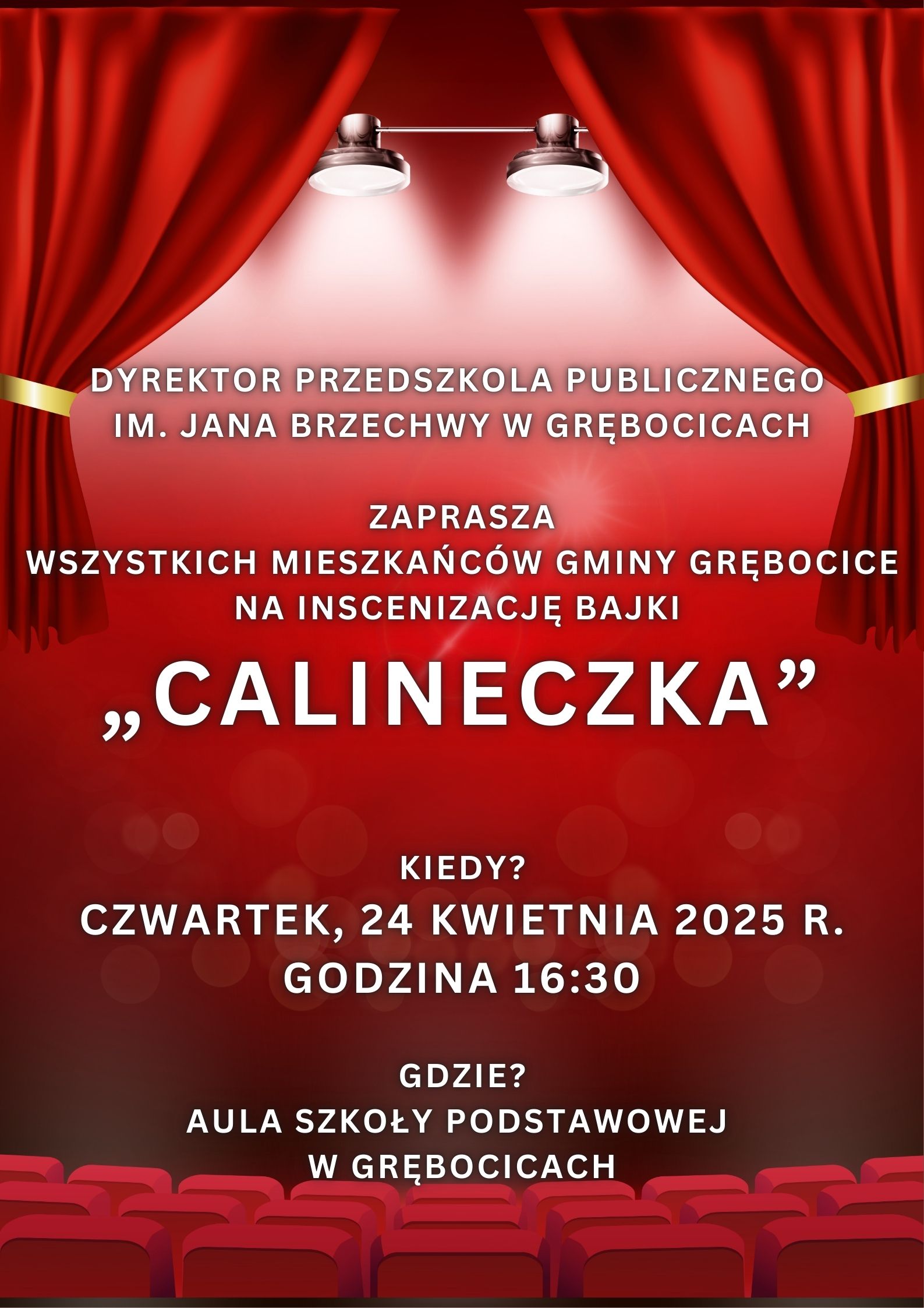 Red_and_White_Simple_World_Theatre_Day_Poster
