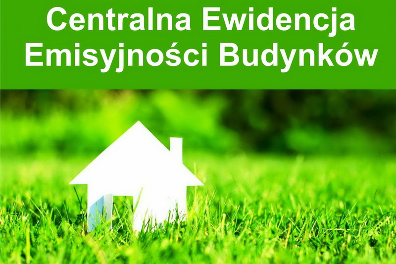 grafika Centralna Ewidencja Emisyjności Budynków