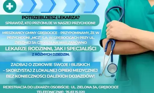 Zdjęcie do Sprawdź, kto przyjmuje w naszej przychodni! 