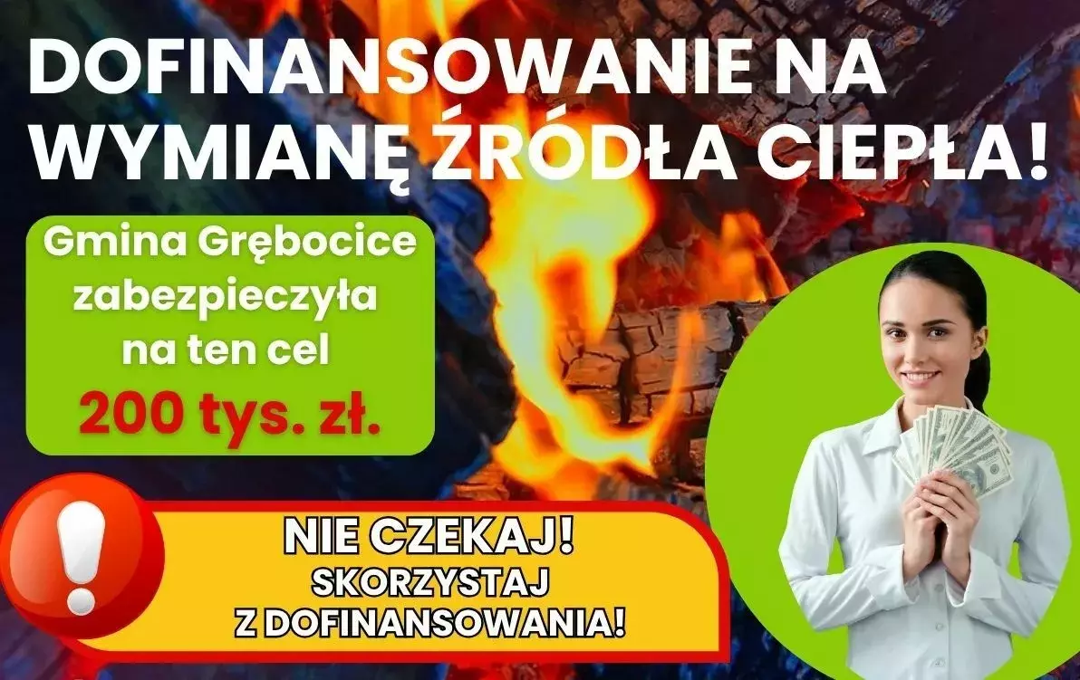Zdjęcie do Przypominamy o możliwości uzyskania dofinansowania na wymianę...