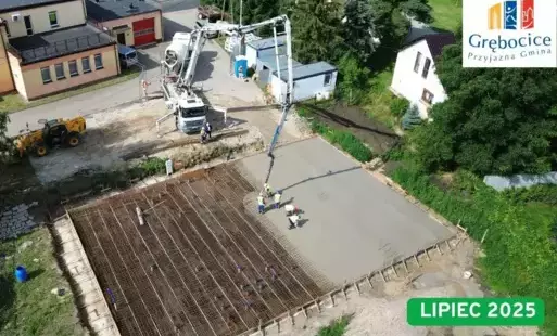 Zdjęcie do Nowa remiza OSP Kwielice rośnie w oczach!