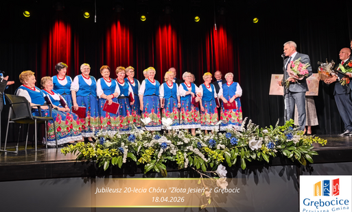 Zdjęcie do  20 lat z muzyką na ustach: Wyjątkowy jubileusz Ch&oacute;ru &bdquo;Złota Jesień&rdquo; w Grębocicach