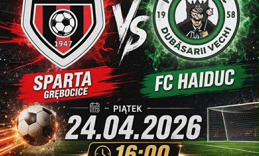 Zdjęcie do W piątek mecz towarzyski partnerskich gmin Grębocice vs Dubasarii Vechi z Mołdawii