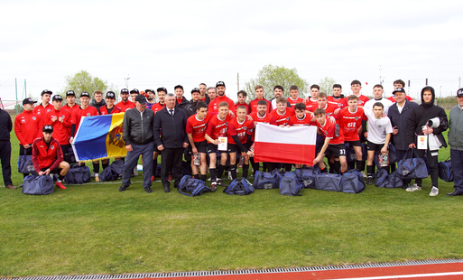 Zdjęcie do Mecz Towarzyski Sparta Grębocice vs FC Haiduc partnerskich gmin