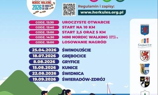Zdjęcie do Kolejny przystanek Festiwal Nordic Walking &bdquo;Od Morza do G&oacute;r&rdquo; 18 lipca w Obiszowie
