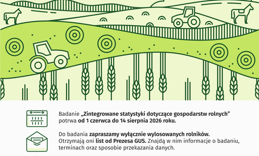 Zdjęcie do Zintegrowane statystyki gospodarstw rolnych od 1 czerwca