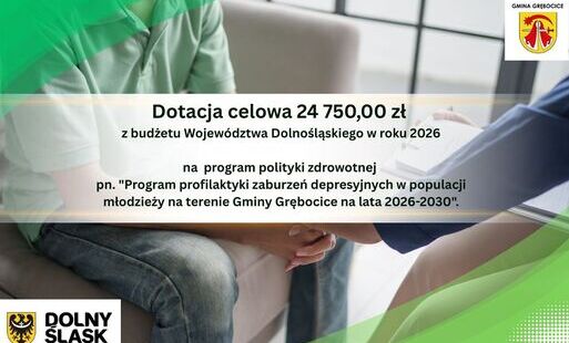 Zdjęcie do Gmina Grębocice z dotacją celową z budżetu Wojew&oacute;dztwa Dolnośląskiego