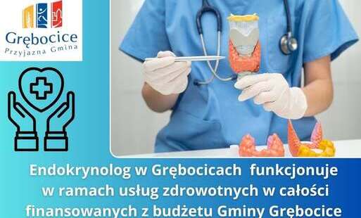 Zdjęcie do Darmowe porady endokrynologa w Grębocicach. Skorzystaj z opieki finansowanej przez Gminę!