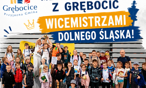 Zdjęcie do Młodzi szachiści z Grębocic wicemistrzami Dolnego Śląska!