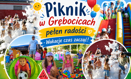 Zdjęcie do Wakacje czas zacząć! Piknik pełen radości dla najmłodszych mieszkańc&oacute;w Grębocic