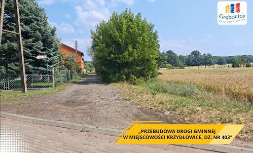 Zdjęcie do Wybrano wykonawcę przebudowy drogi gminnej w Krzydłowicach