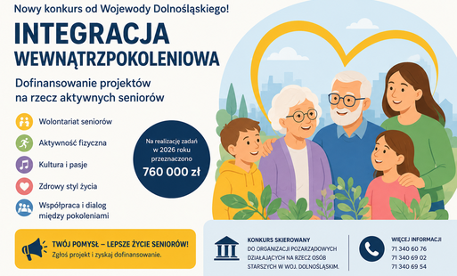 Zdjęcie do Nowe środki dla organizacji działających na rzecz senior&oacute;w &ndash; skorzystaj z dofinansowania!