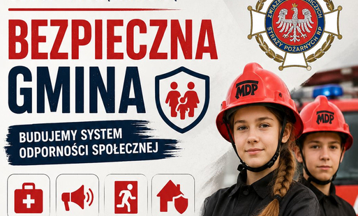 Zdjęcie do Razem budujemy bezpieczną gminę &ndash; dołącz do akcji edukacyjnej MDP Grębocice