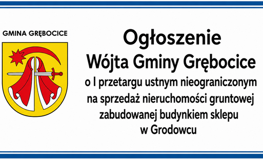 Zdjęcie do I przetarg ustny nieograniczony na sprzedaż nieruchomości gruntowej zabudowanej Grodowiec 19