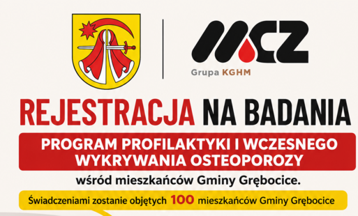 Zdjęcie do Program profilaktyki i wczesnego wykrywania osteoporozy wśr&oacute;d mieszkańc&oacute;w Gminy Grębocice &ndash; ruszają zapisy!