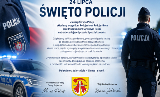 Zdjęcie do Życzenia z okazji Święta Policji