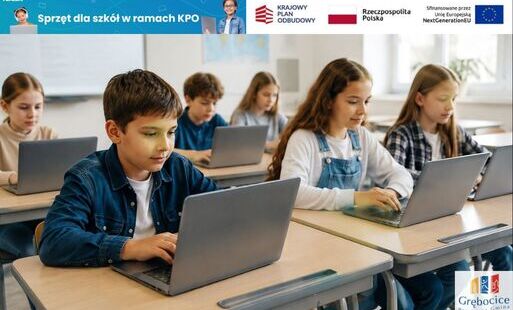 Zdjęcie do Sprzęt dla uczni&oacute;w szk&oacute;ł w ramach projektu KPO C13L-Al