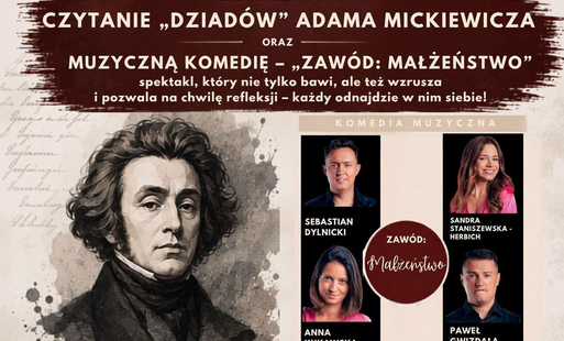 Zdjęcie do Narodowe Czytanie w Grębocicach. Wiecz&oacute;r z &bdquo;Dziadami&rdquo; i muzyczną komedią