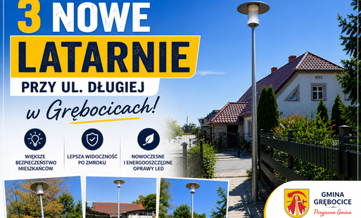 Zdjęcie do Jaśniej i bezpieczniej przy ul. Długiej w Grębocicach