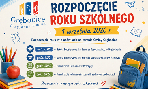 Zdjęcie do Rozpoczęcie roku w plac&oacute;wkach na terenie Gminy Grębocice
