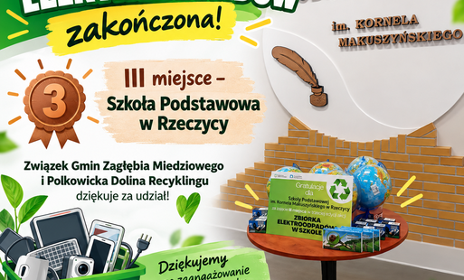 Zdjęcie do Szkoła w Rzeczycy na podium 