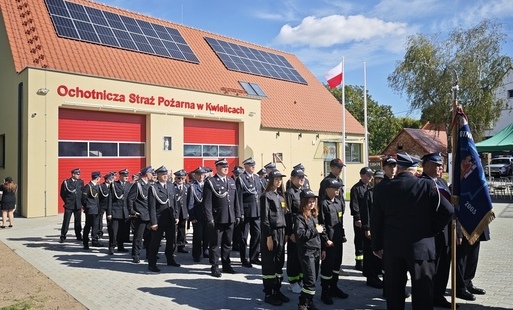 Zdjęcie do Nowa remiza i 80 lat OSP Kwielice!&nbsp;