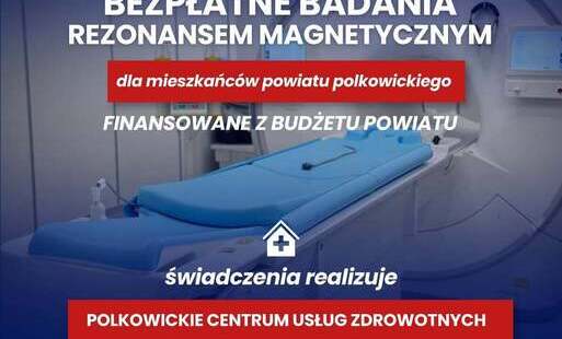 Zdjęcie do Bezpłatny rezonans magnetyczny dla mieszkańc&oacute;w Gminy Grębocice