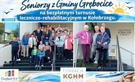 Zdjęcie do 50 senior&oacute;w z Gminy Grębocice wypoczywa nad Bałtykiem. Bezpłatny turnus leczniczo-rehabilitacyjny w Kołobrzegu