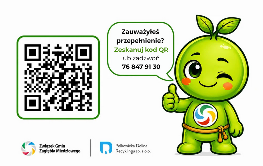 Nowy system zgłaszania przepełnienia Osiedlowych PSZOK-ów w ZGZM