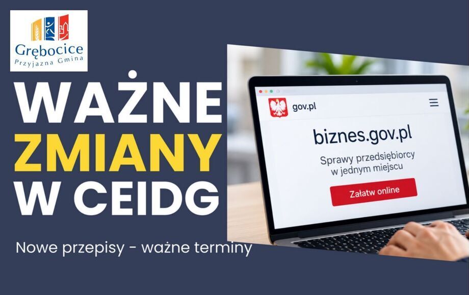 Elektroniczna rejestracja działalności gospodarczej w CEIDG od 1 listopada 2026