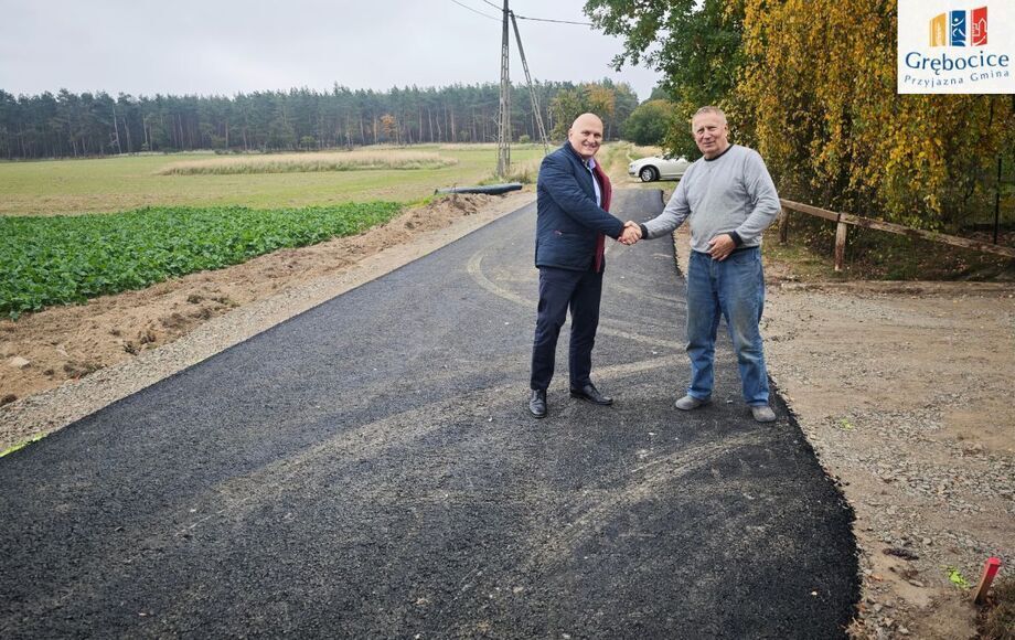 Przebudowa drogi w Rzeczycy