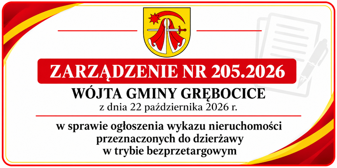 Zarządzenie nr 205.2026 Wójta Gminy Grębocice