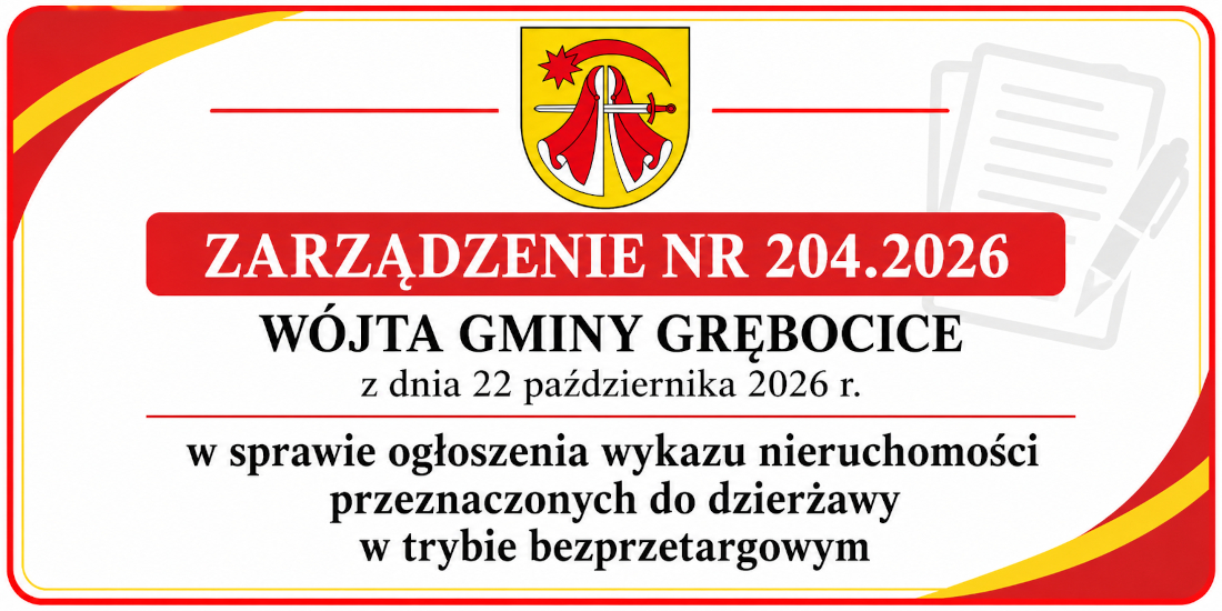 Zarządzenie nr 204.2026 Wójta Gminy Grębocice