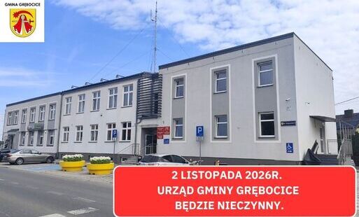 Zdjęcie do 2 listopada Urząd Gminy Grębocice będzie nieczynny