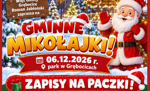 Zdjęcie do Trwają zapisy na paczki mikołajkowe dla dzieci z Gminy Grębocice!