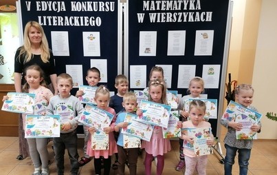 Zdjęcie do Finał V Edycji Konkursu Literackiego ,,Matematyka w wierszykach"