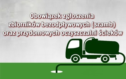 Zdjęcie do Zgłoś szambo lub przydomową oczyszczalnię 
